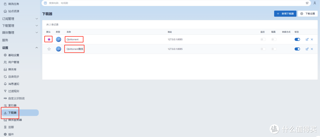 群晖 nastool 站点配置 刷流任务 下载器 目录同步 消息推送 全解析