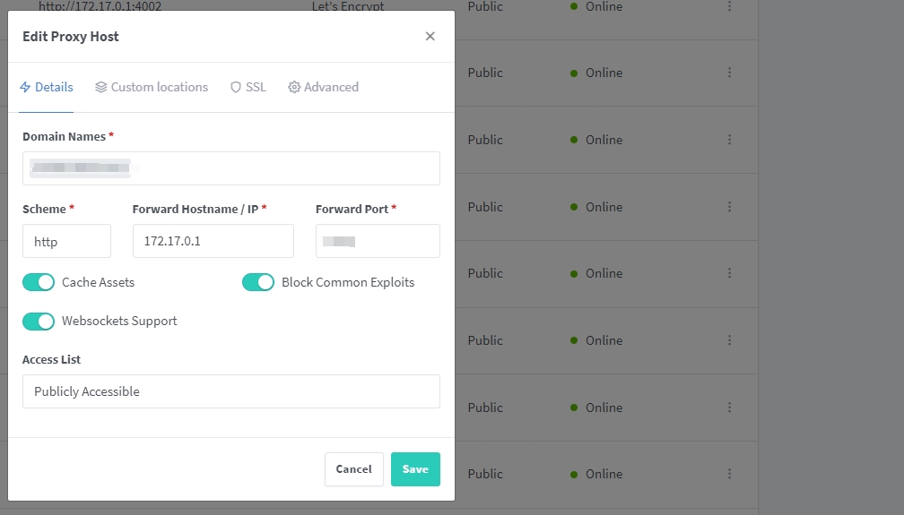 如何在群晖用nginx-proxy-manager来实现对Dozzle(等)反向代理后用账号密码访问